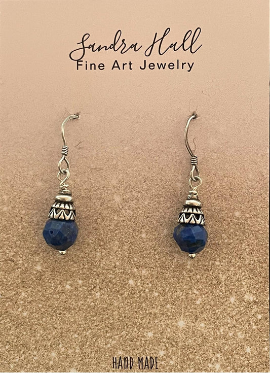 Lapis Lazuli and Sterling Silver 925.